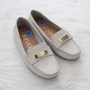 Calvin Klein Leta Leather Loafers